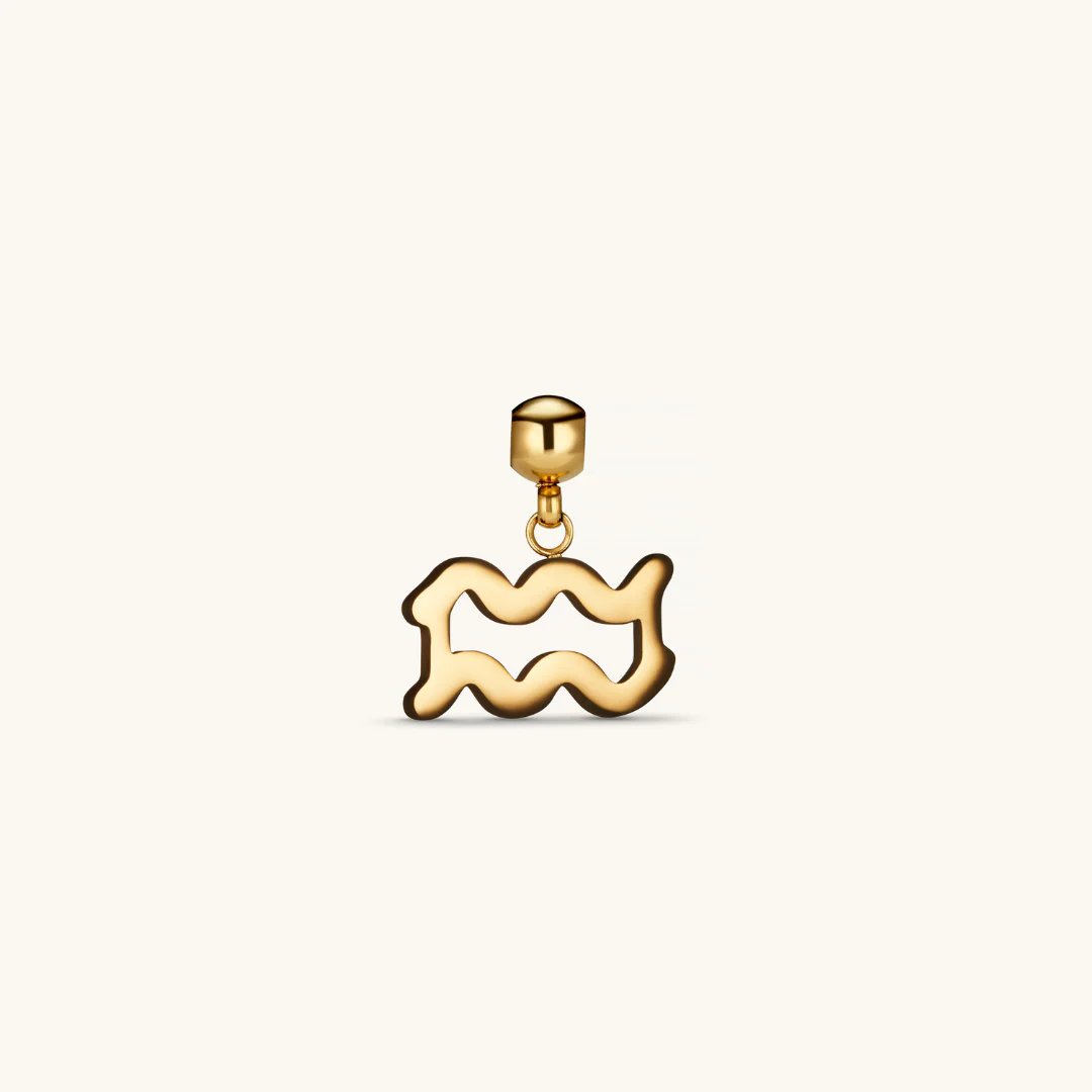 Aquarius Classic Charm Gold