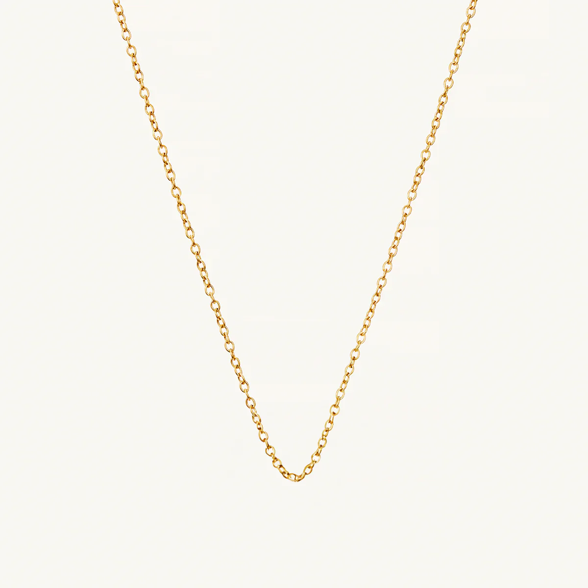 Classic Charm Necklace Gold