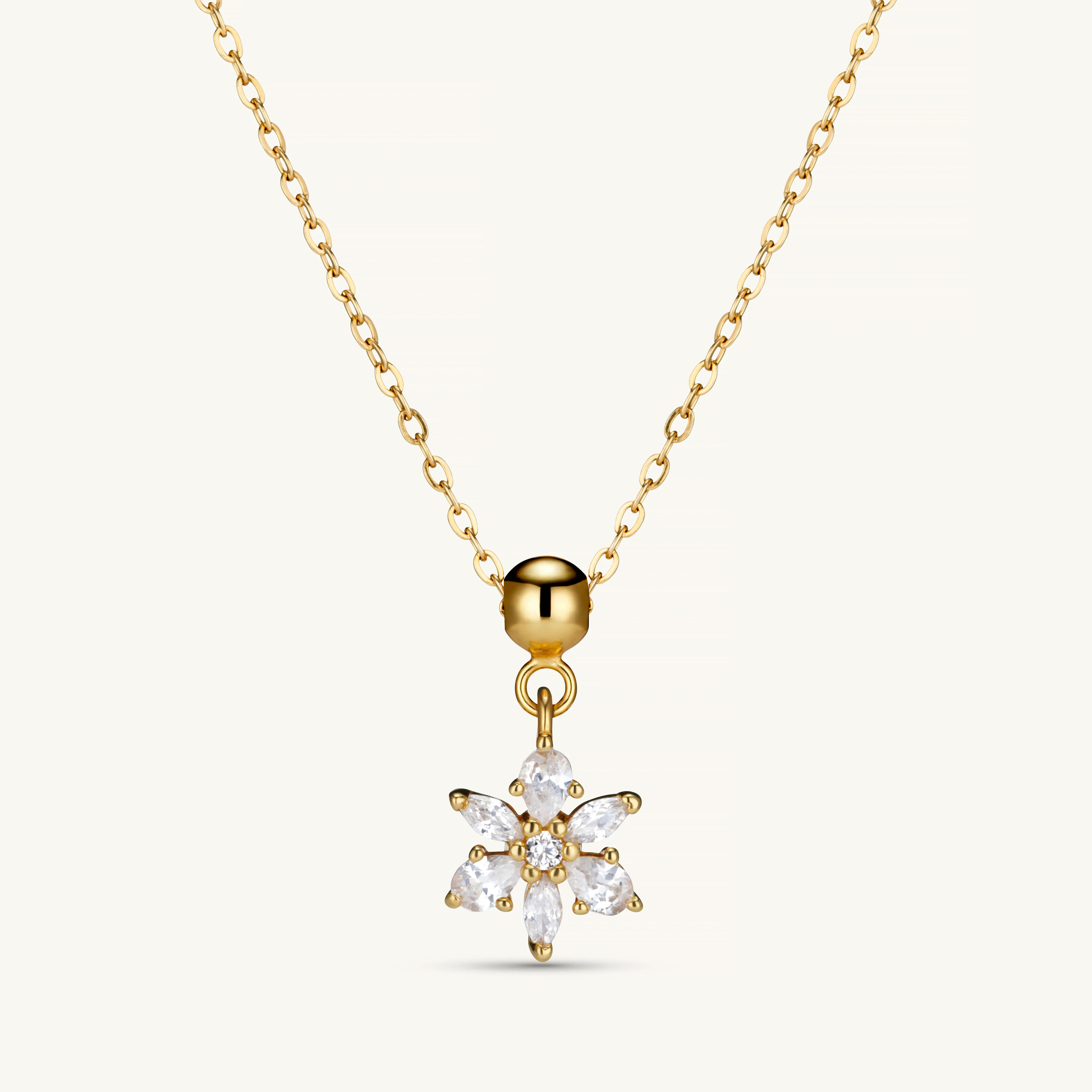Flora Charm Gold - Image 3