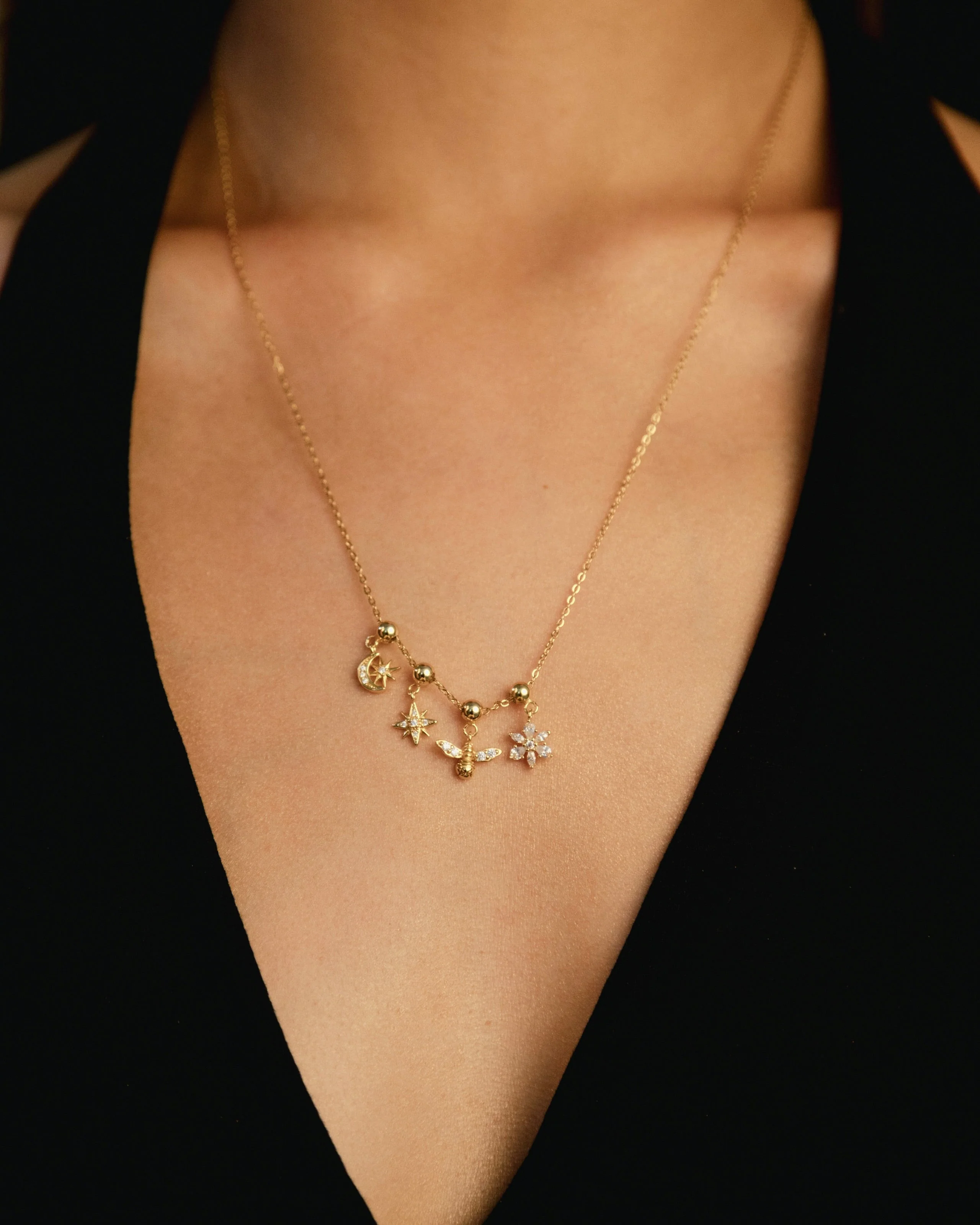 Bee Charm Silver - Image 2