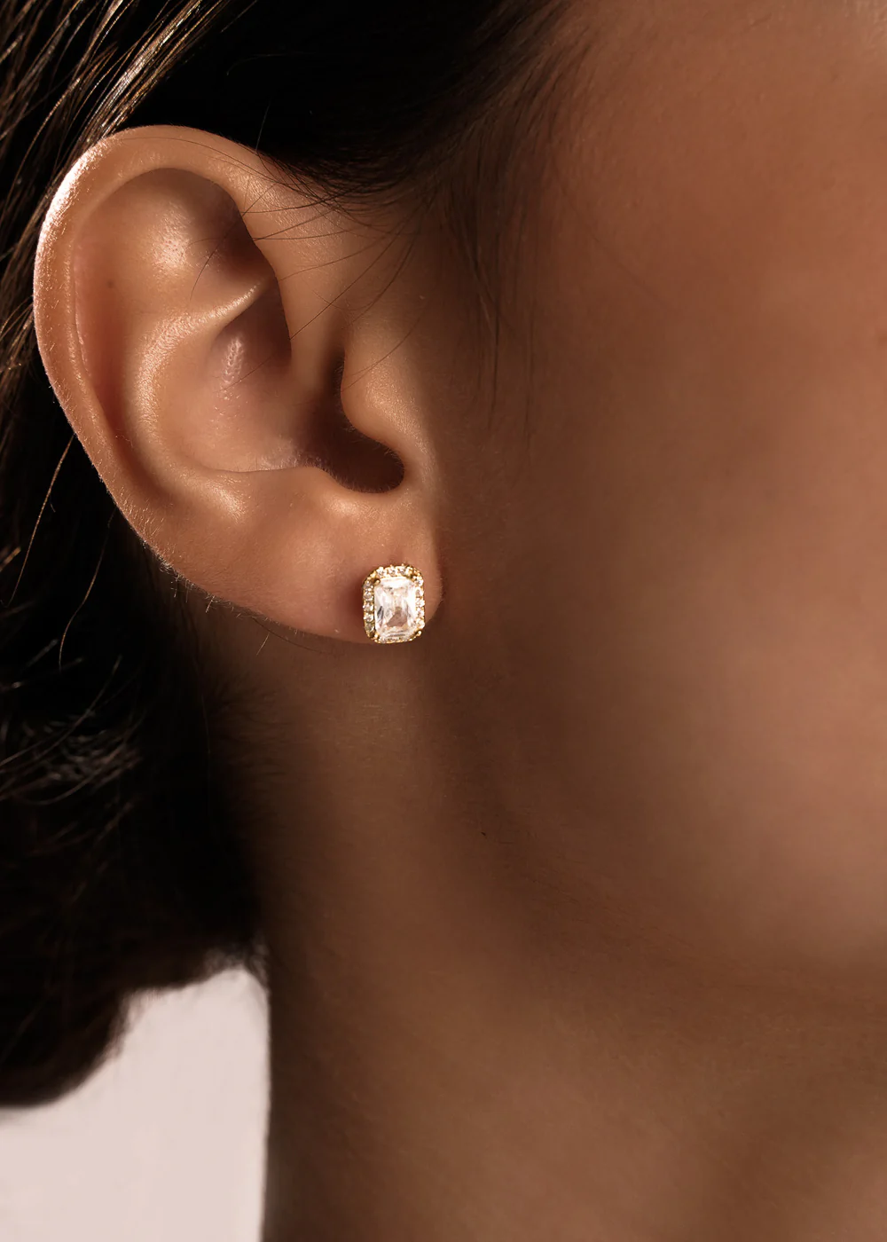 Radiance Stud Earrings In Silver - Image 4