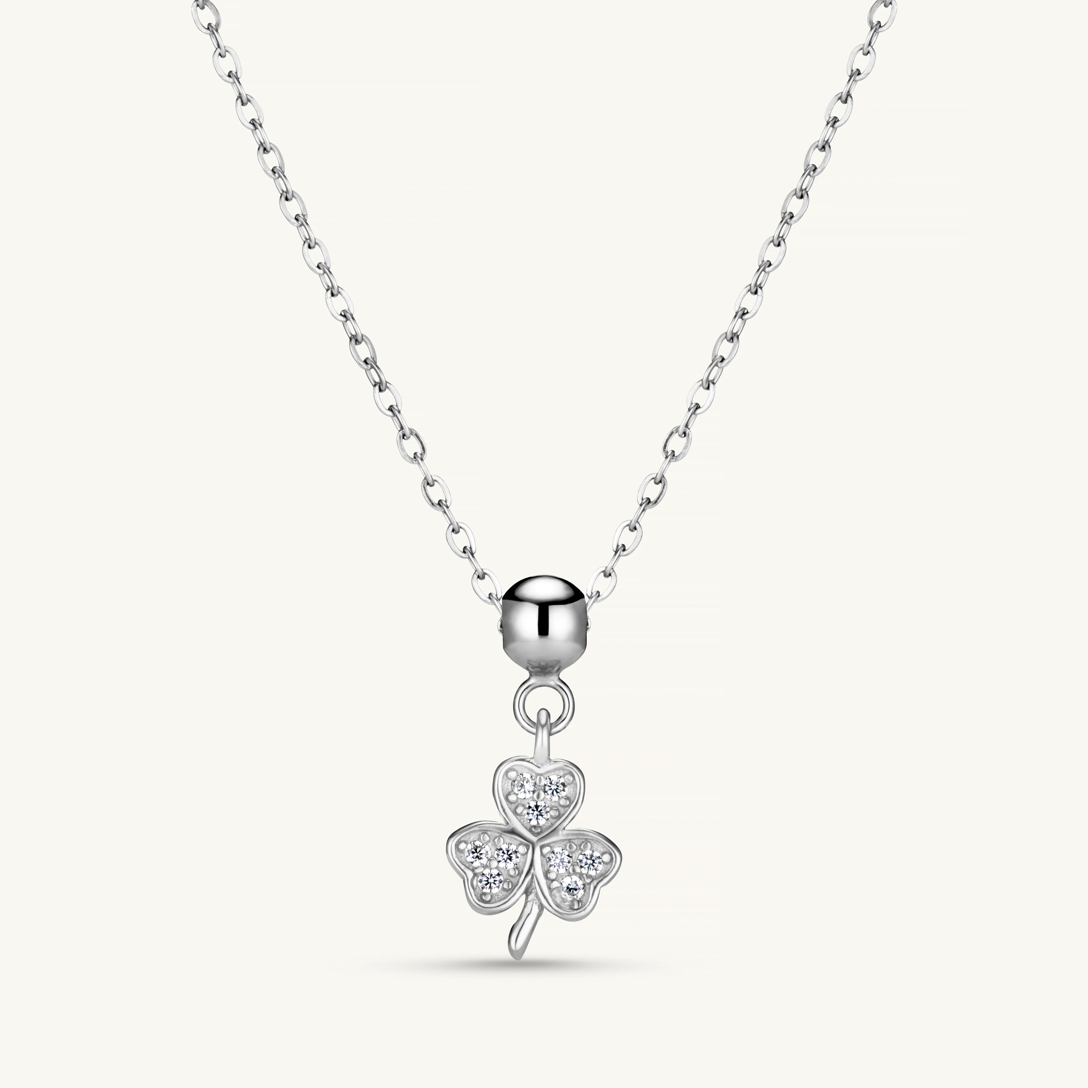 Shamrock Charm Silver - Image 3