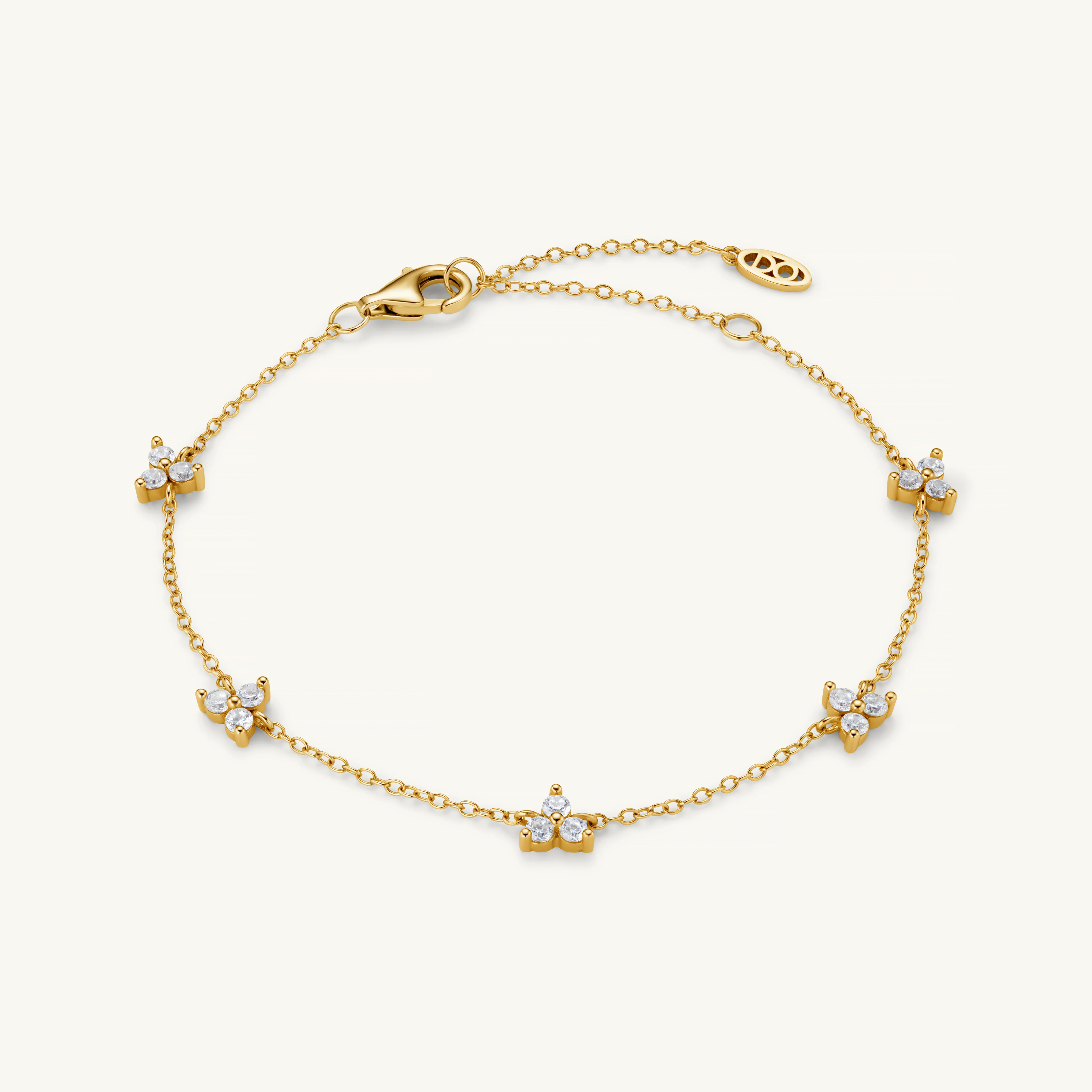 Trinity Infinity Bracelet Gold